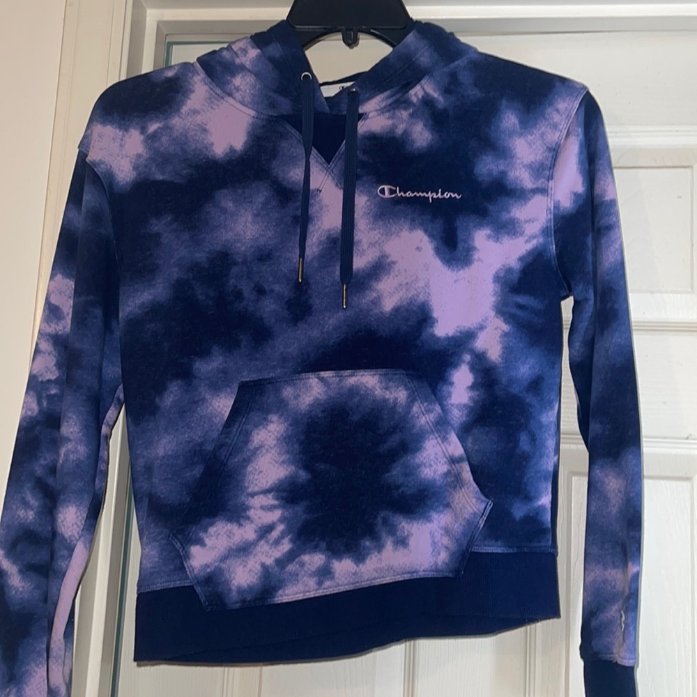 Womens purple Champion hoodie!